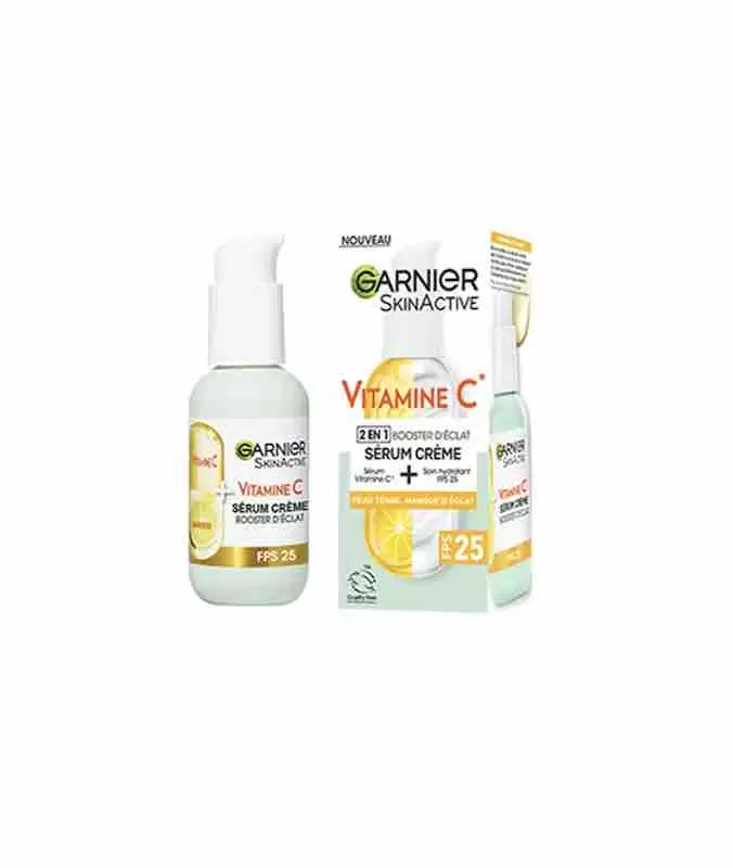 Creme Serum Glow boosting SkinActive Garnier